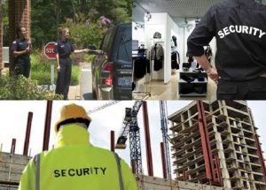 Construction site security guards